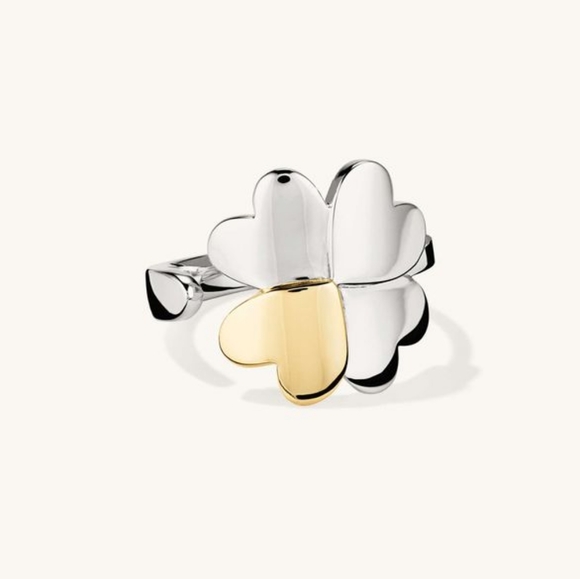 Mejuri Jewelry - Mejuri x GANNI Clover Wrap Ring (4 US)